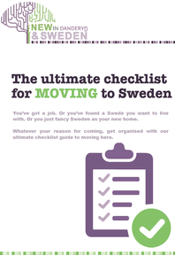 The ultimate checklist for MOVING to Sweden
