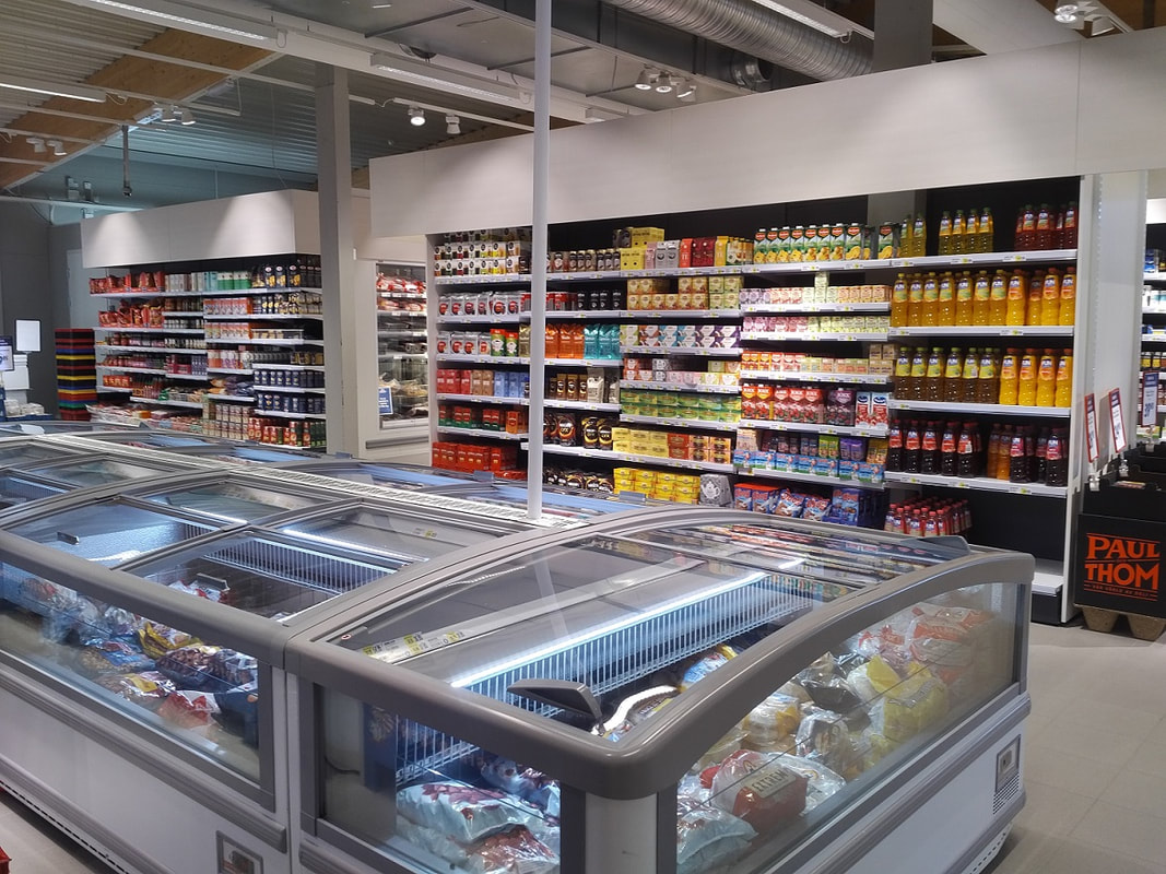 Supermarket in Abisko - New in Sweden/Abisko Guesthouse