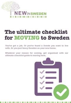 Ultimate checklist for moving to Sweden