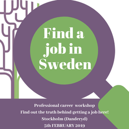 Find a job in Sweden - workshop from New in Sweden