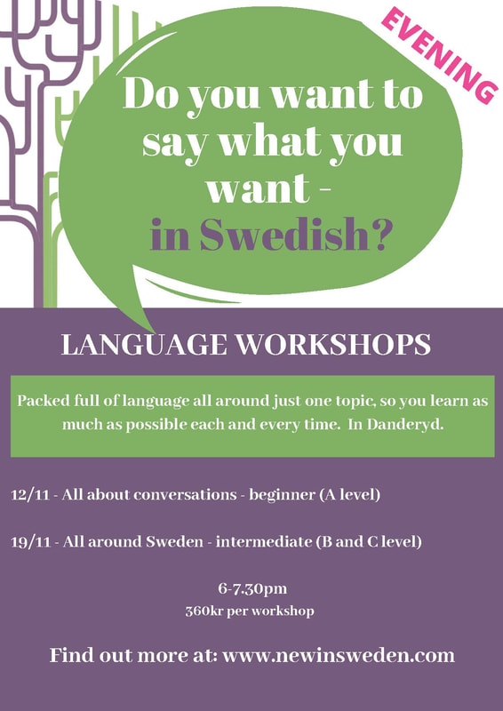 Evening Swedish classes - New in Sweden